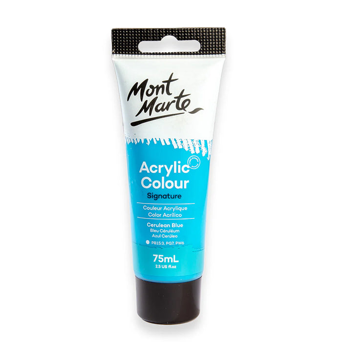 Mont Marte Acrylic 75Ml Paint Tubes (Choose Colours)