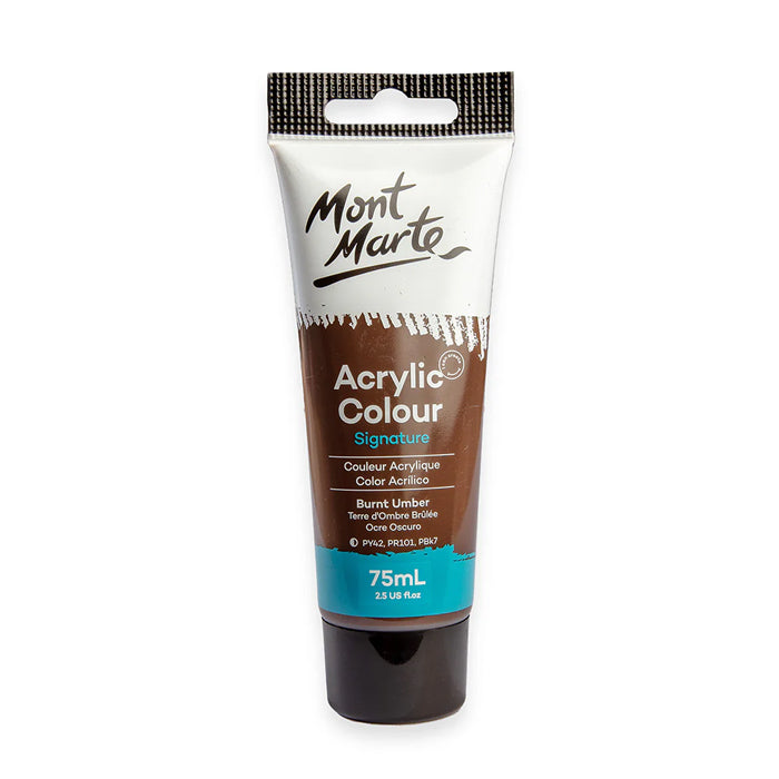 Mont Marte Acrylic 75Ml Paint Tubes (Choose Colours)