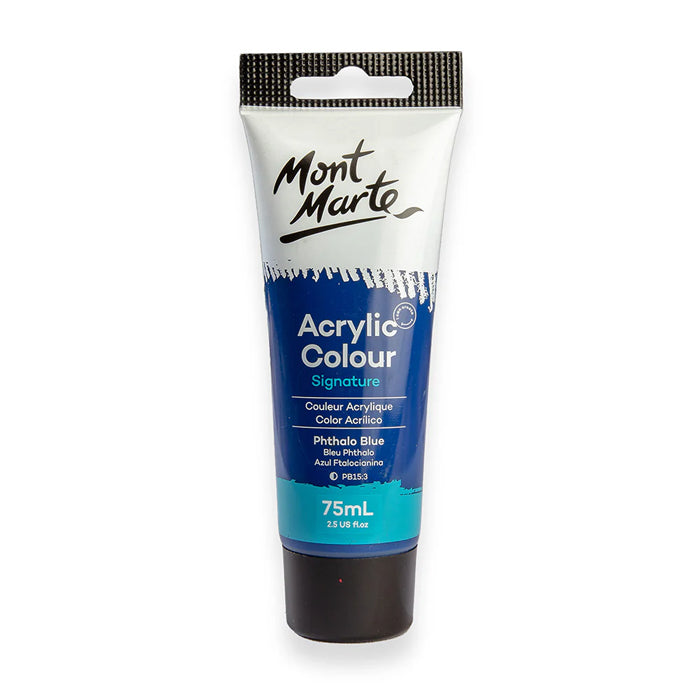 Mont Marte Acrylic 75Ml Paint Tubes (Choose Colours)