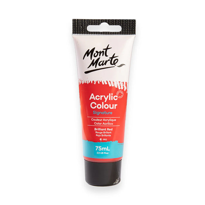 Mont Marte Acrylic 75Ml Paint Tubes (Choose Colours)