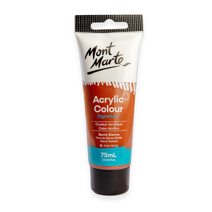Mont Marte Acrylic 75Ml Paint Tubes (Choose Colours)