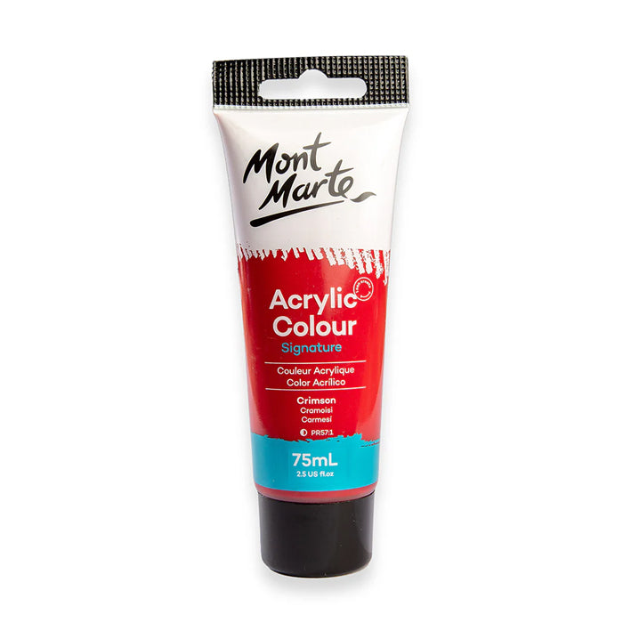 Mont Marte Acrylic 75Ml Paint Tubes (Choose Colours)