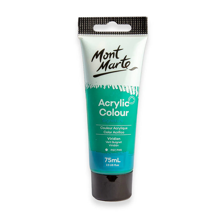 Viridian Monte Marte Acrylic Paint Tube.