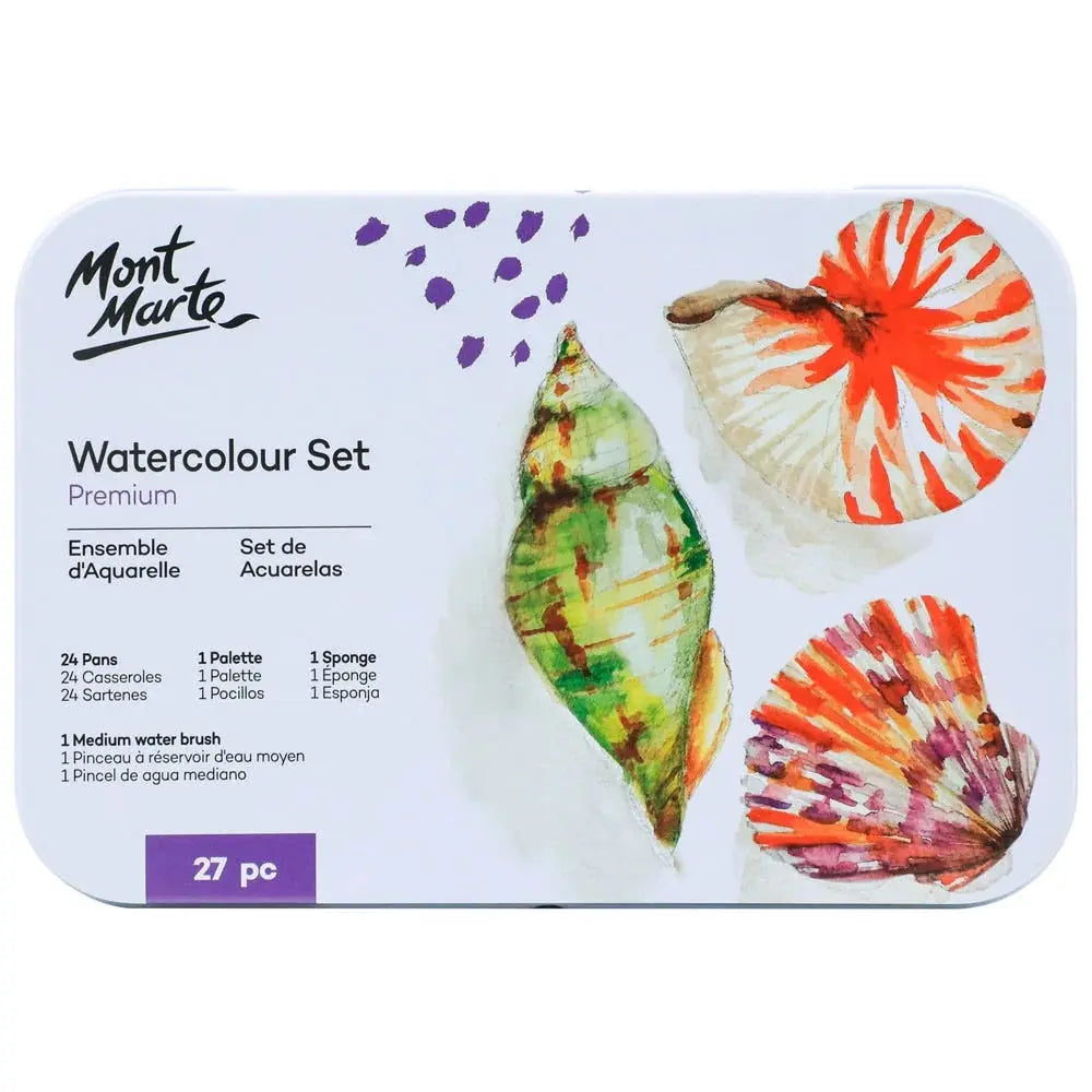 Mont Marte Premium Watercolor Pan Set Mont Marte