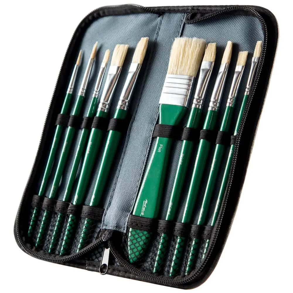 Mont Marte Signature Brush Set In Wallet Pack Of 11 Canvazo