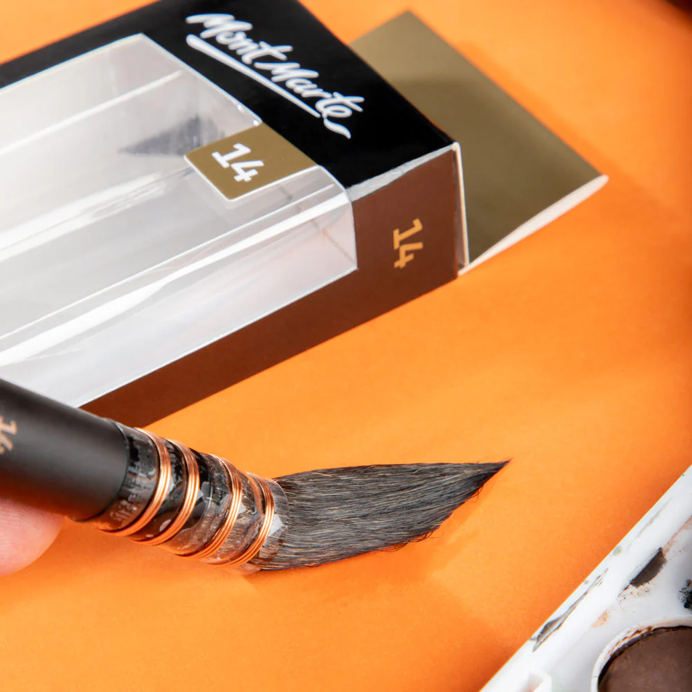 Mont Marte Watercolour Mop Brush Artiste - Choose Size