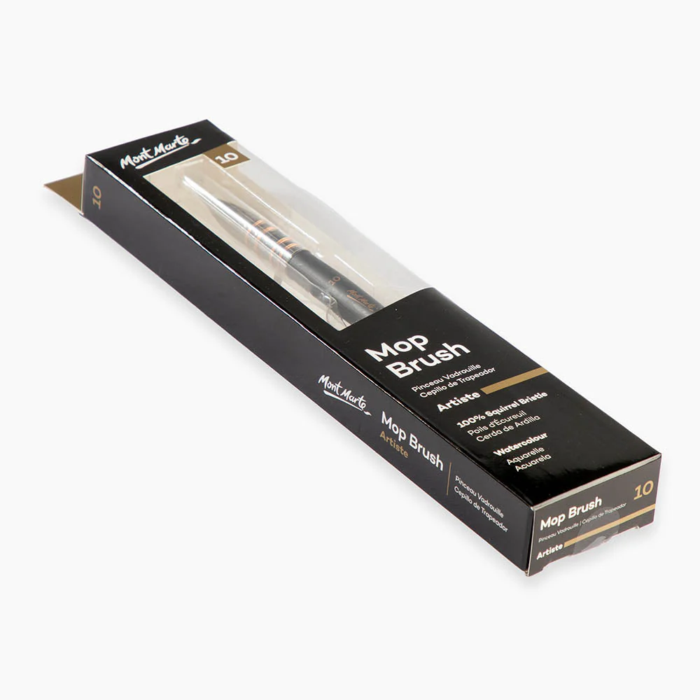 Mont Marte Watercolour Mop Brush Artiste - Choose Size