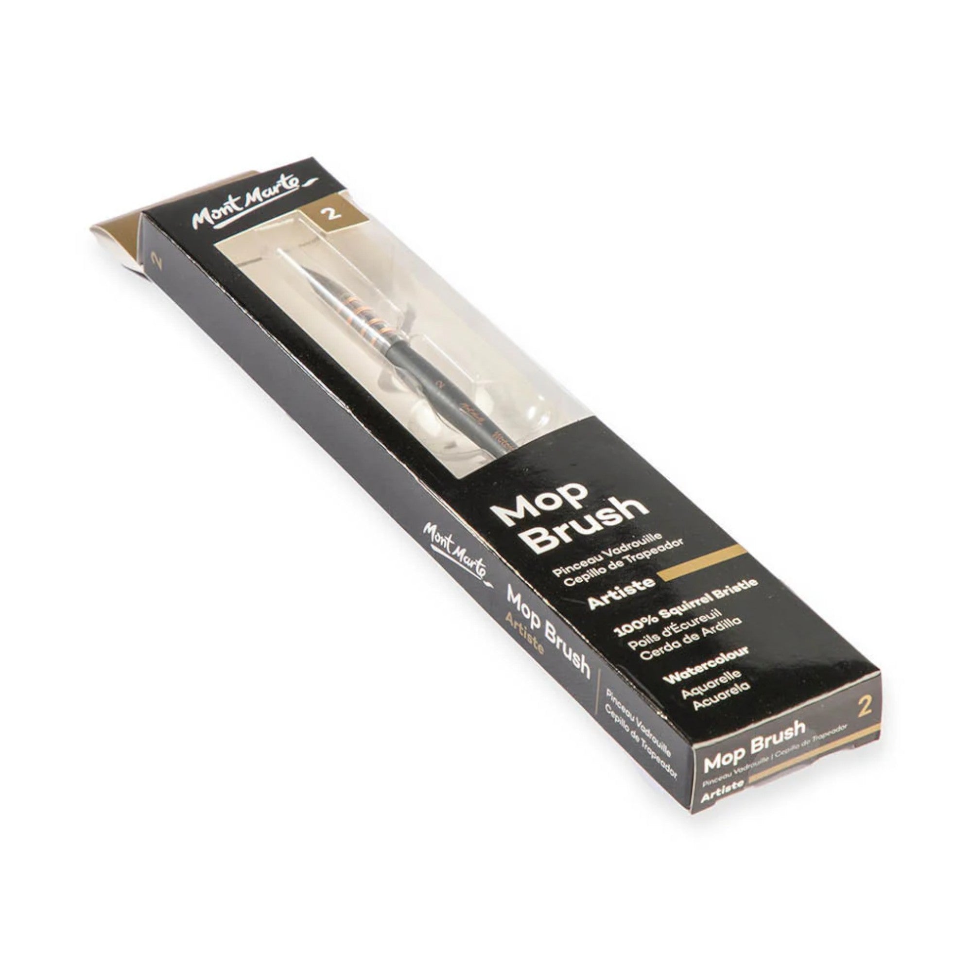 Mont Marte Watercolour Mop Brush Artiste - Choose Size