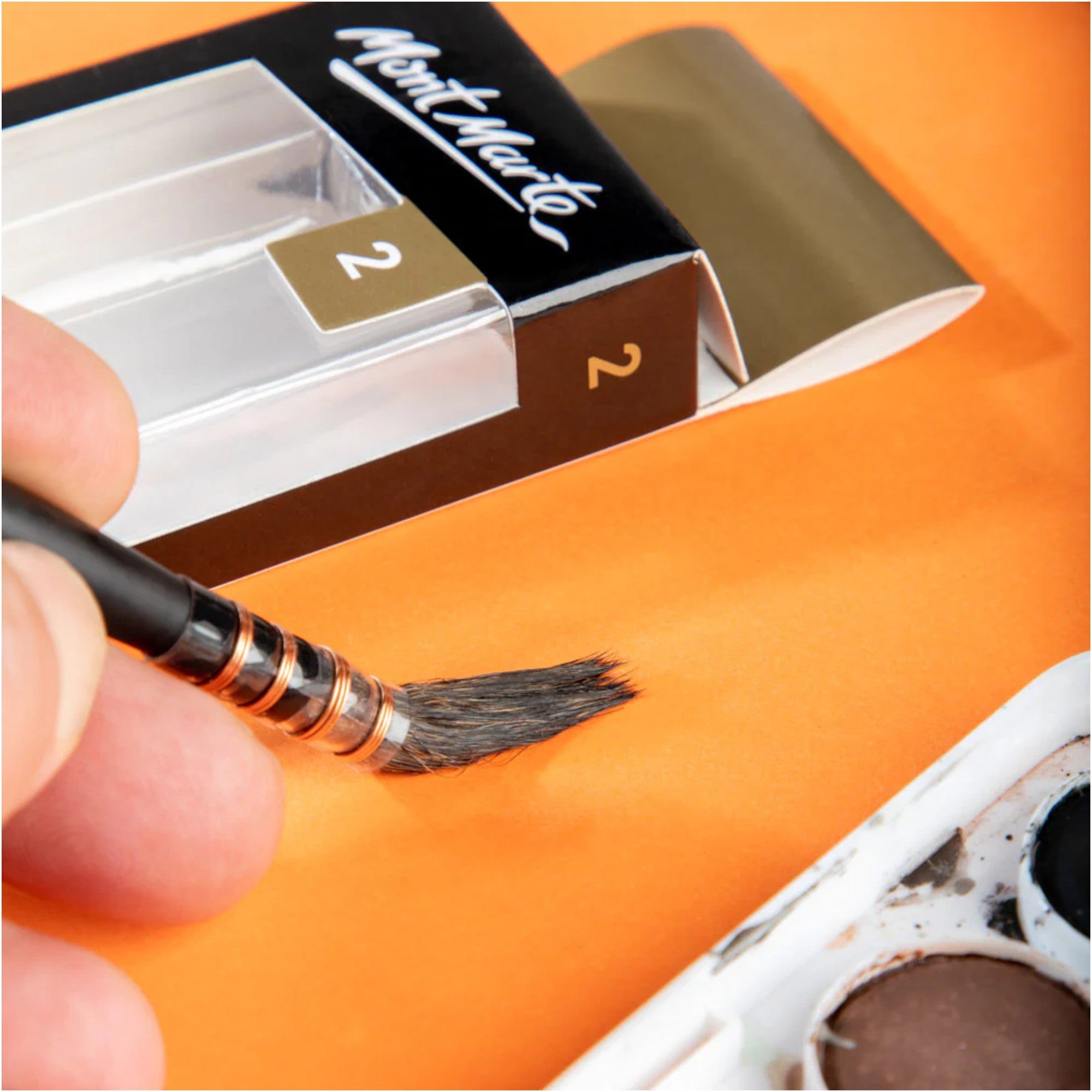 Mont Marte Watercolour Mop Brush Artiste - Choose Size