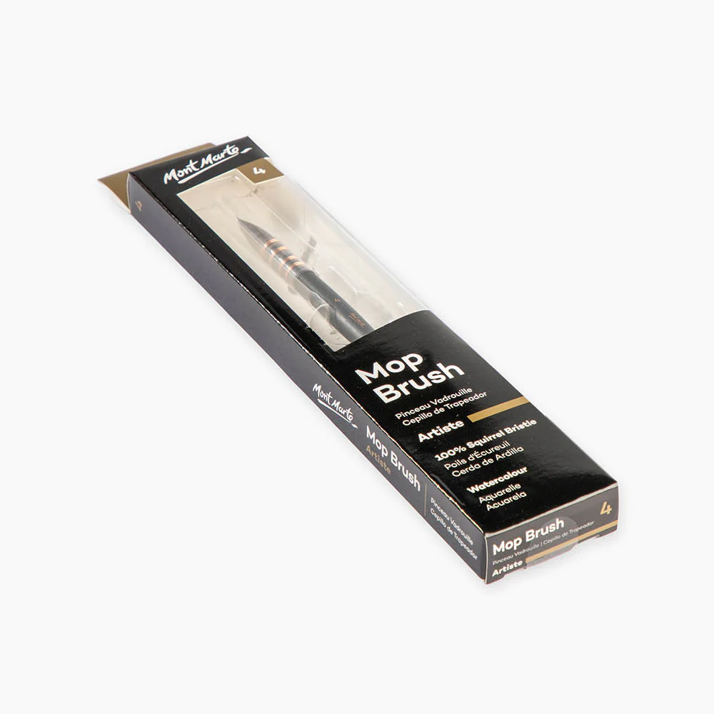 Mont Marte Watercolour Mop Brush Artiste - Choose Size