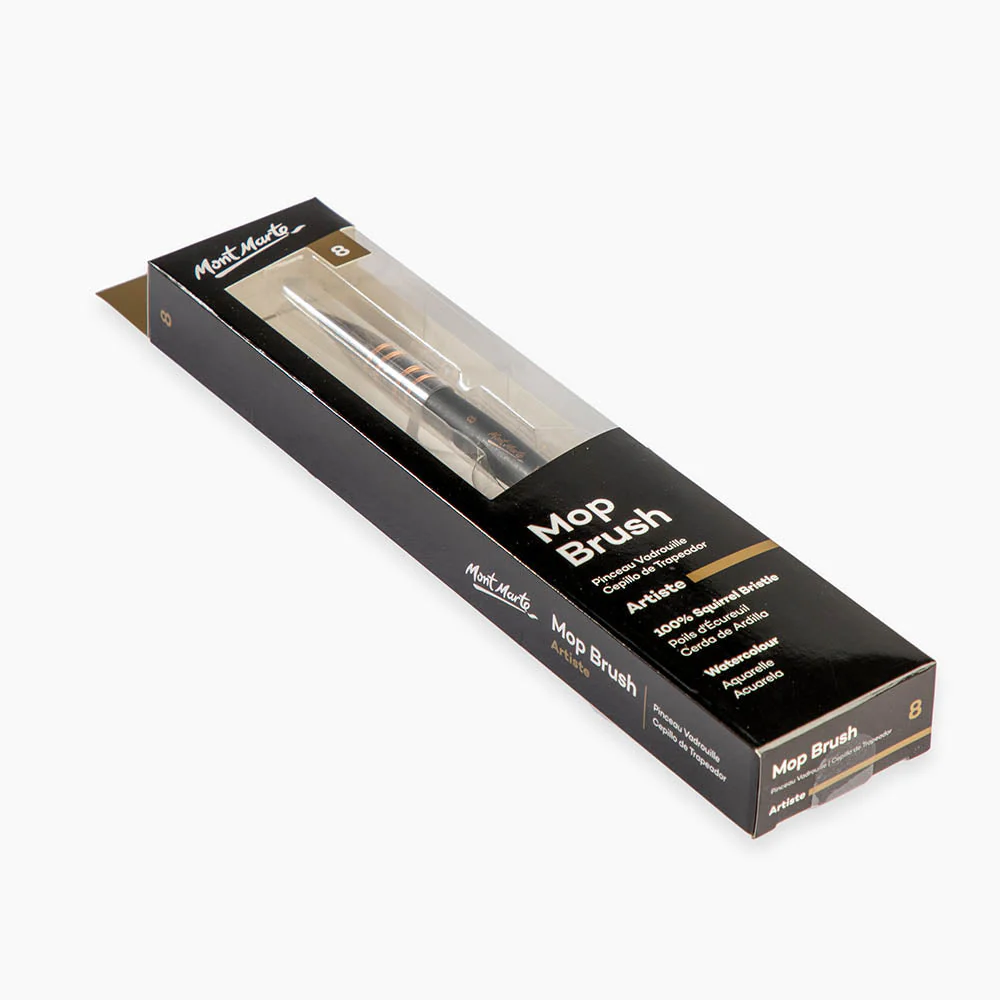 Mont Marte Watercolour Mop Brush Artiste - Choose Size