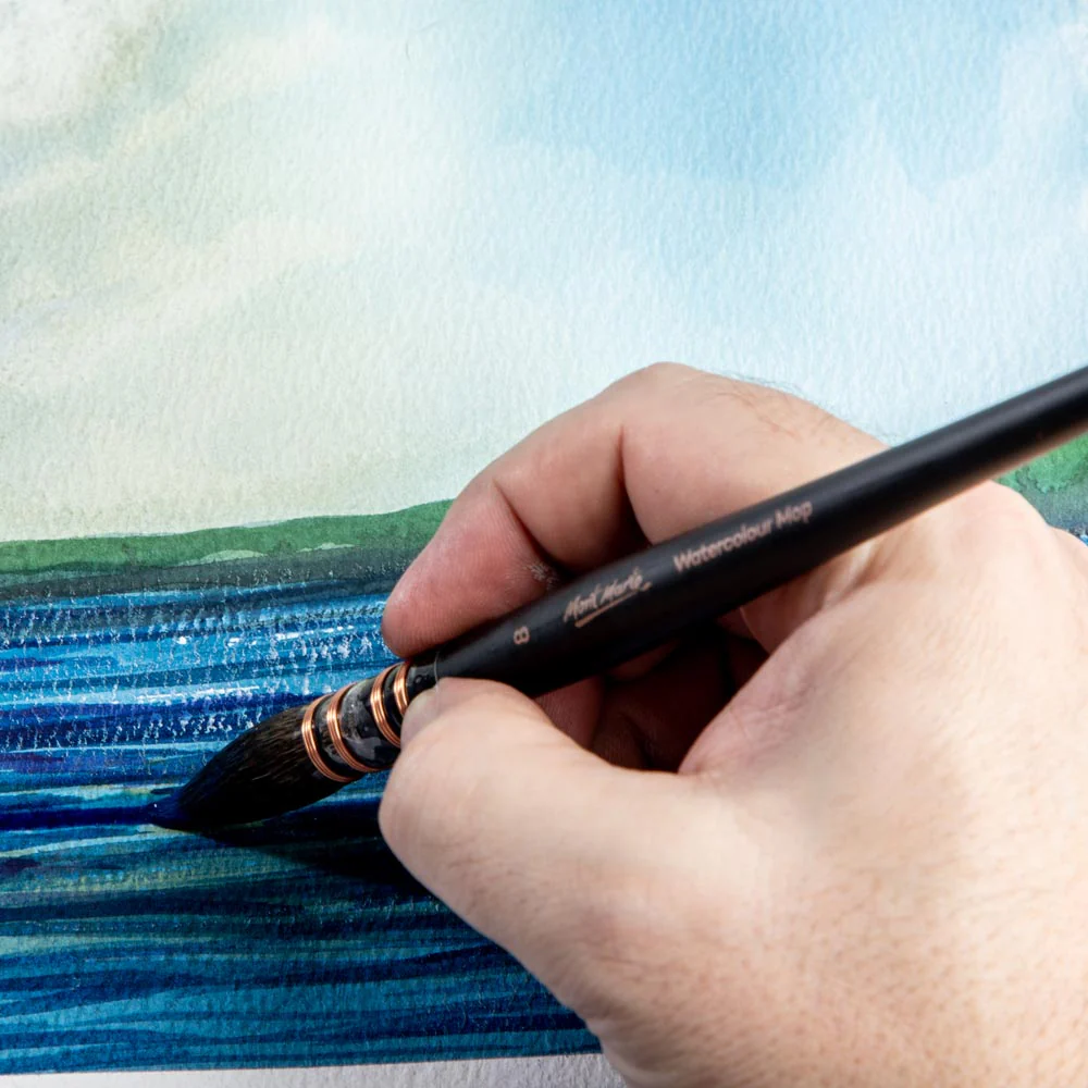 Mont Marte Watercolour Mop Brush Artiste - Choose Size