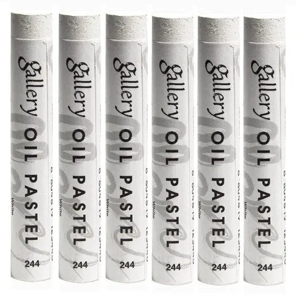 Mungyo Gallery Soft Oil Pastels Set of 6 Single Color-White Mungyo