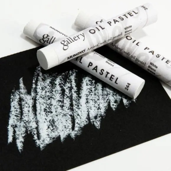 Mungyo Gallery Soft Oil Pastels Set of 6 Single Color-White Mungyo