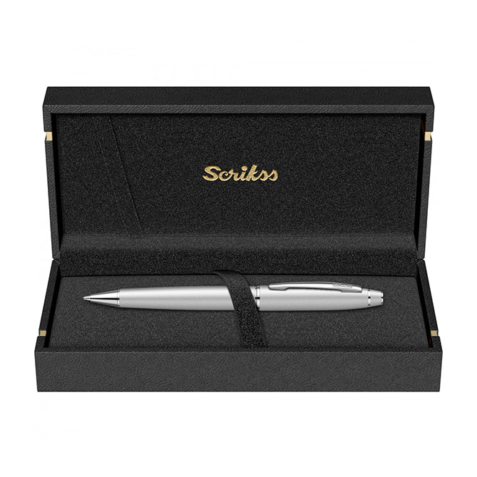 Scrikss | Noble | 0.7mm Mechanical Pencil | Matt Chrome Scrikss