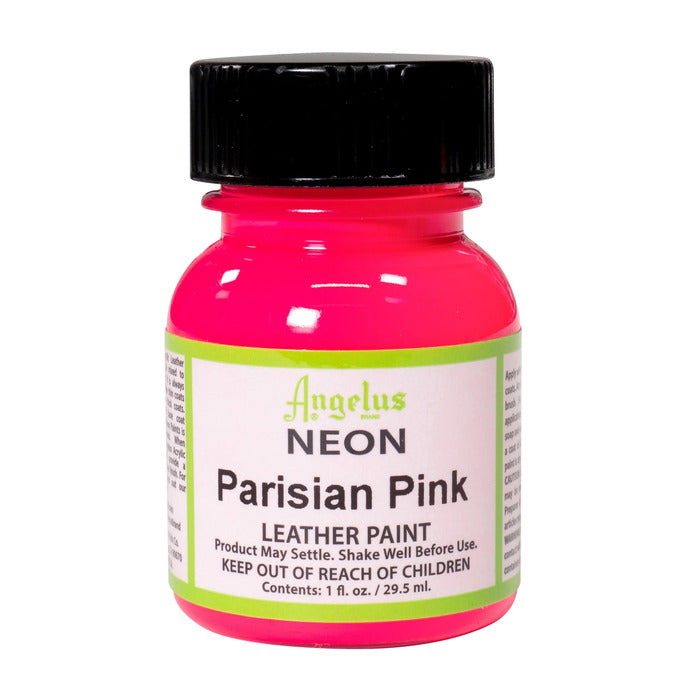 Neon Parisian Pink Leather Paint by Angelus 29.5ml