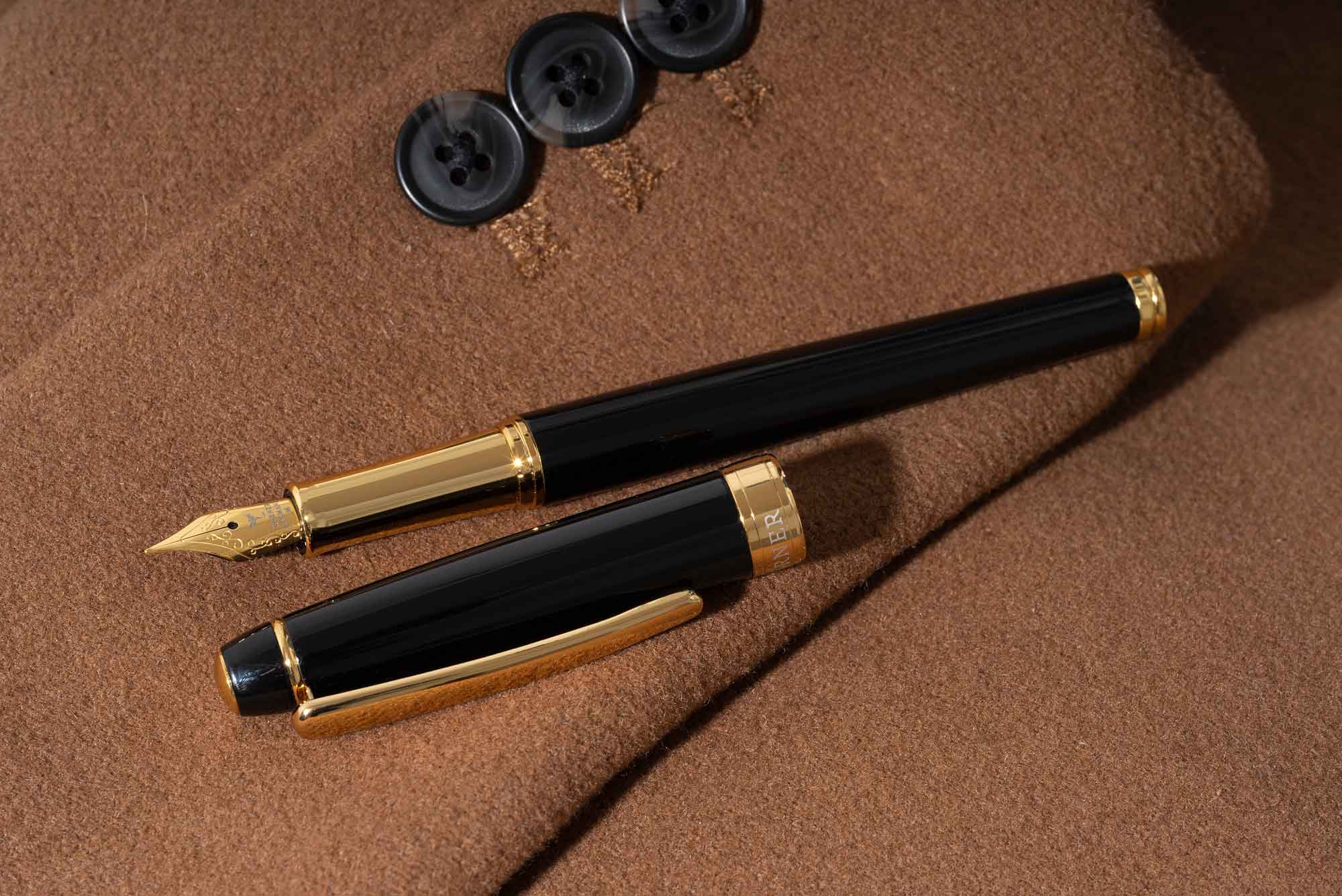 Horner | Nobilis | Fountain Pen | Black-GT Horner