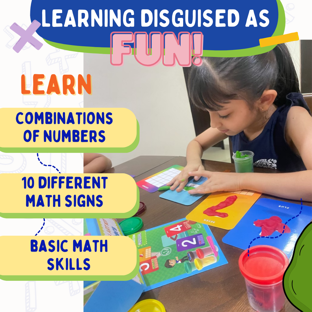 PepPlay Dough Art Kit - Numbers | Learn Numbers Through Play | 3+ Years