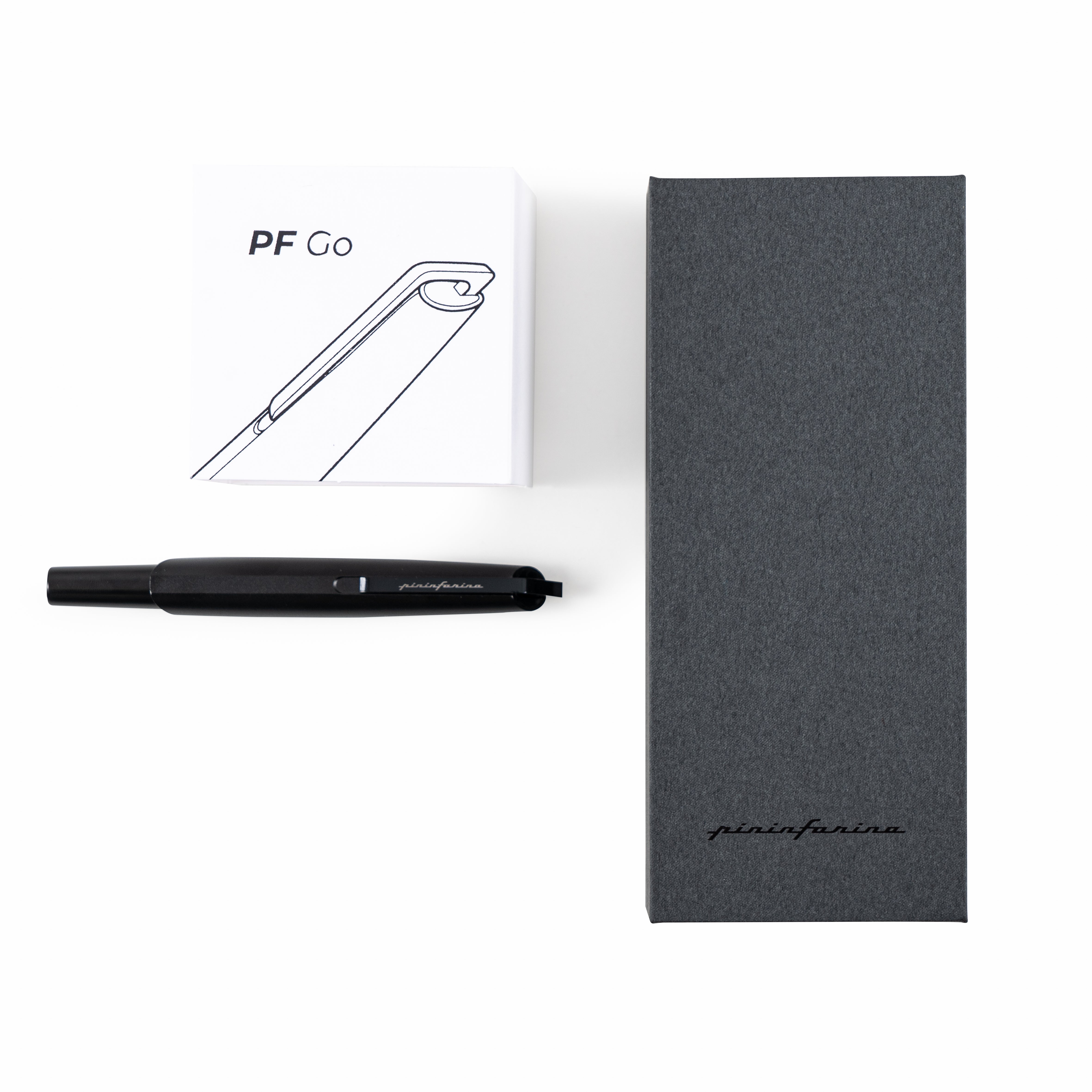 Pininfarina | Pf Go | Roller Pen | Black Pininfarina
