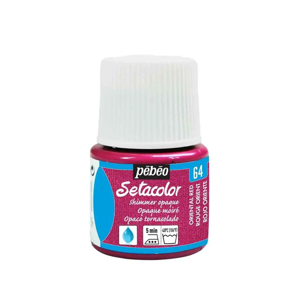 Pebeo Setacolor Opaque & Shimmer Fabric Paint 45ml - For Textiles