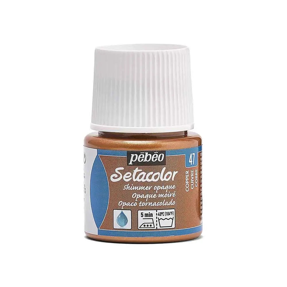 Pebeo Setacolor Opaque & Shimmer Fabric Paint 45ml - For Textiles