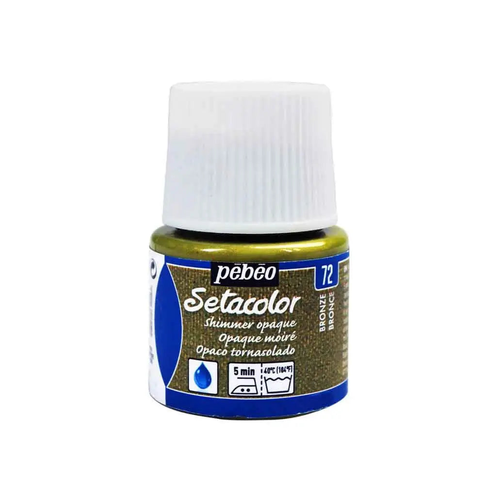 Pebeo Setacolor Opaque & Shimmer Fabric Paint 45ml - For Textiles