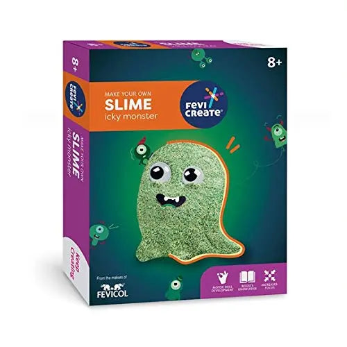 Pidilite DIY Make Your Own Slime Icky Monster Fevi Create 8+ Pidilite