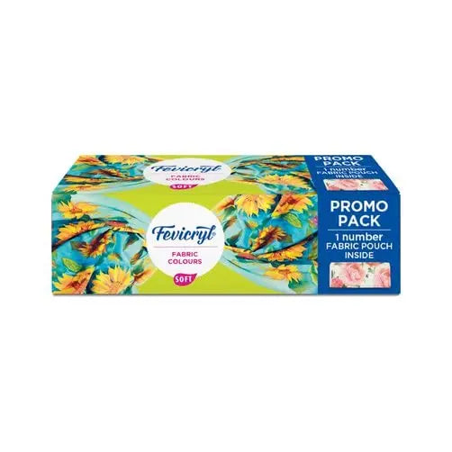 Pidilite Fevicryl Fabric Colours Soft Set - 10 Shades Promo Pack Pidilite