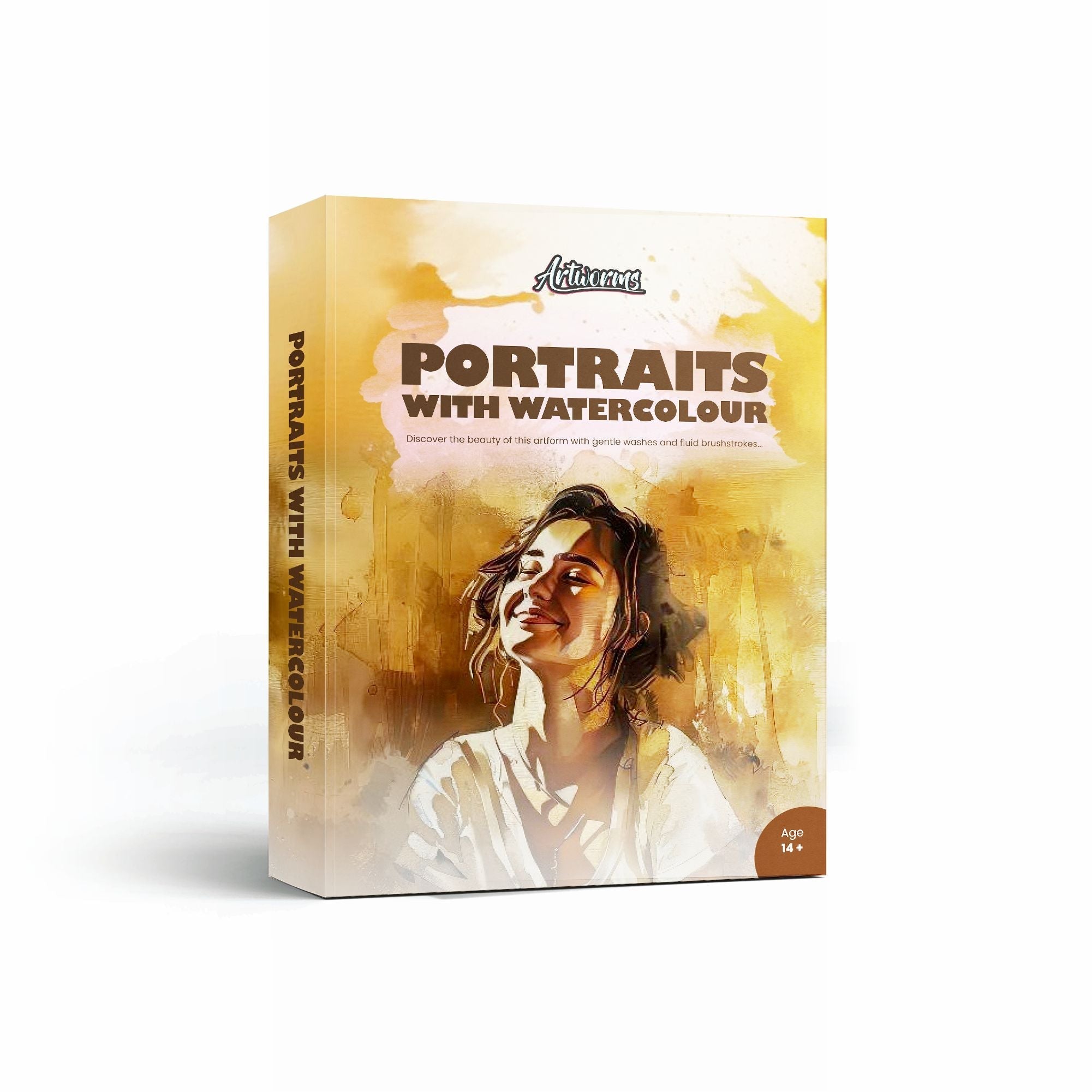 Artworms Portraits with Watercolour - Art Kit Artworms