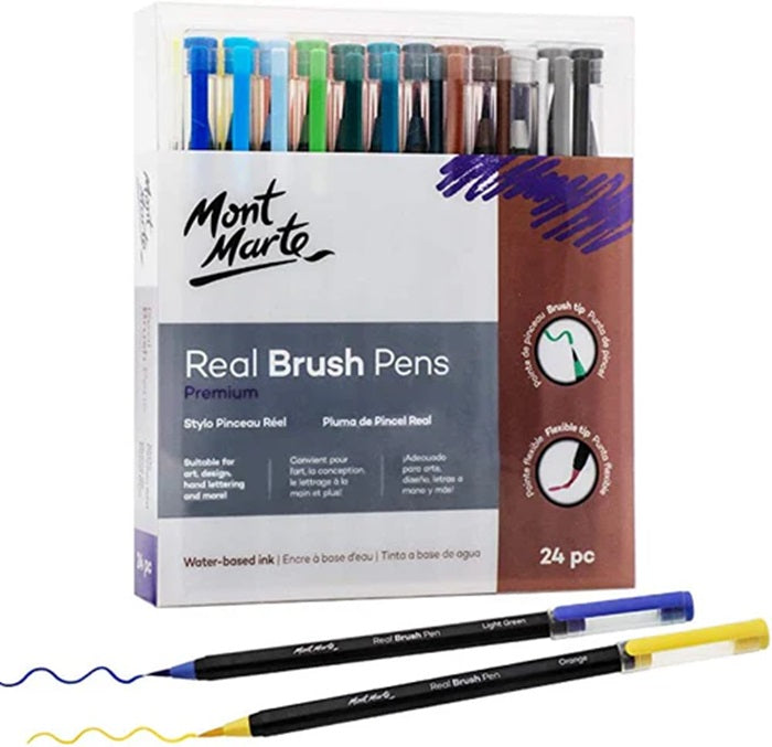 Mont Marte Premium Real Brush Pens Sets