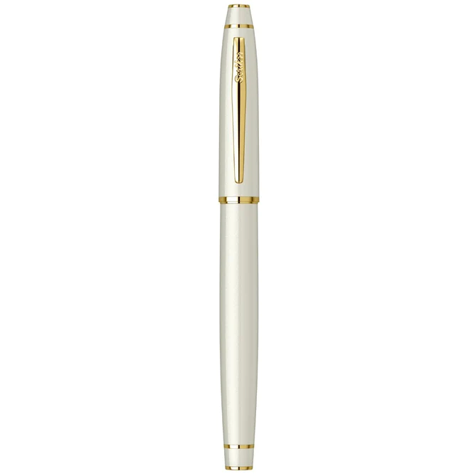 Scrikss | Noble | Roller Pen | Pearl White GT Scrikss
