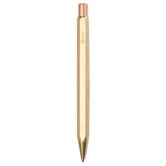 Ystudio | Mechanical Pencil | 0.7mm | Classic Revolve | Brass YSTUDIO