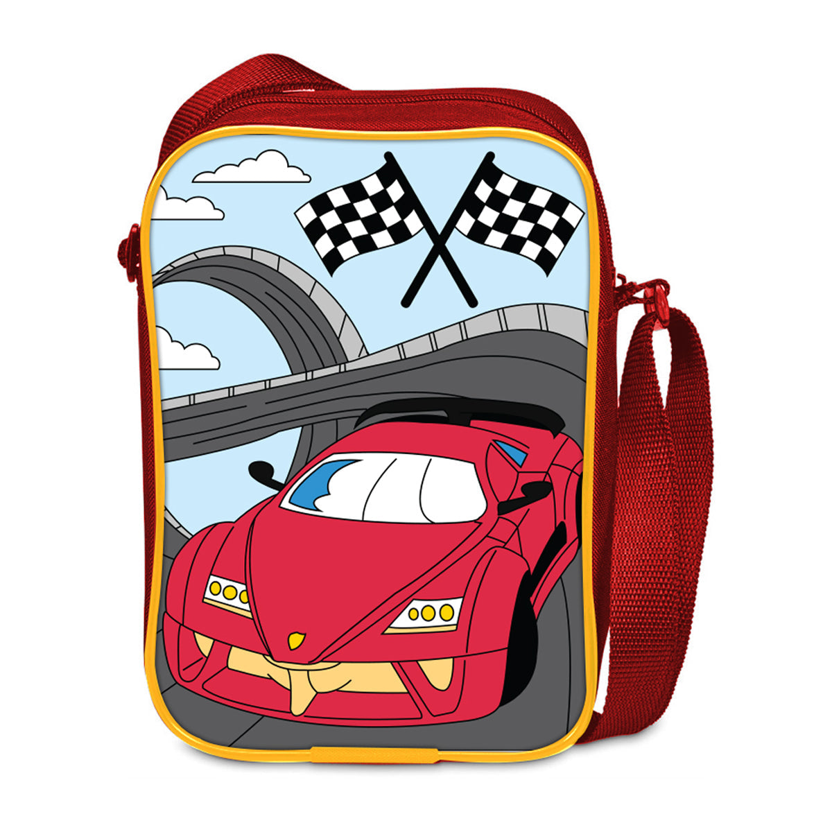 iCraft ROADSTER DIY Sling Bag Kit - Car Design for Kids iCraft