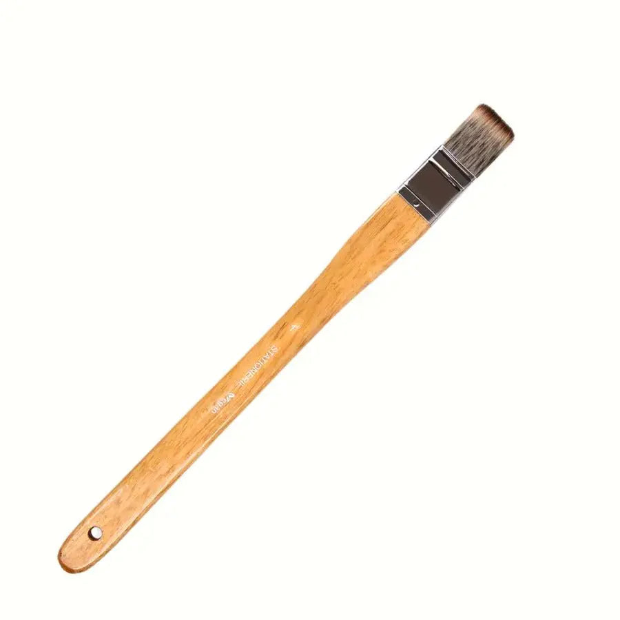 STATIONERIE Artists Hake Flat Watercolour Brush for Watercolor Pottery Painting Arts Stationerie