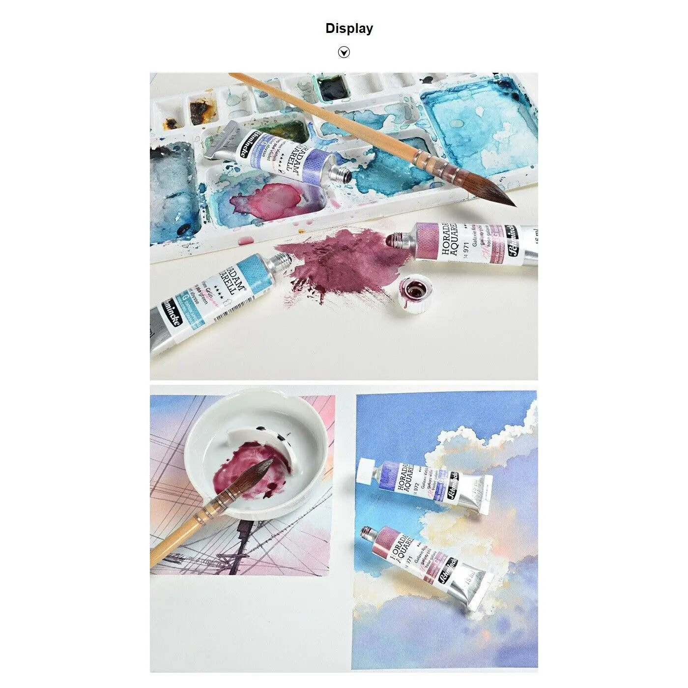 Schmincke Horadam Aquarell Super Granulation Set 5x15ml (Galaxy) Schmincke