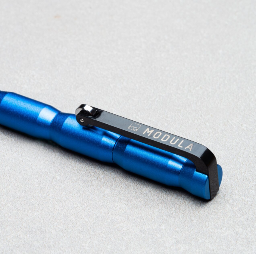 Pininfarina | Forever Modula | Aluminum | GrafeeX Tip Pencil & Ballpoint Pen | Blue Pininfarina