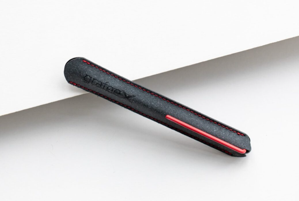 Pininfarina | Grafeex | Graphite Pencil | Brass Barrel | Red Pininfarina
