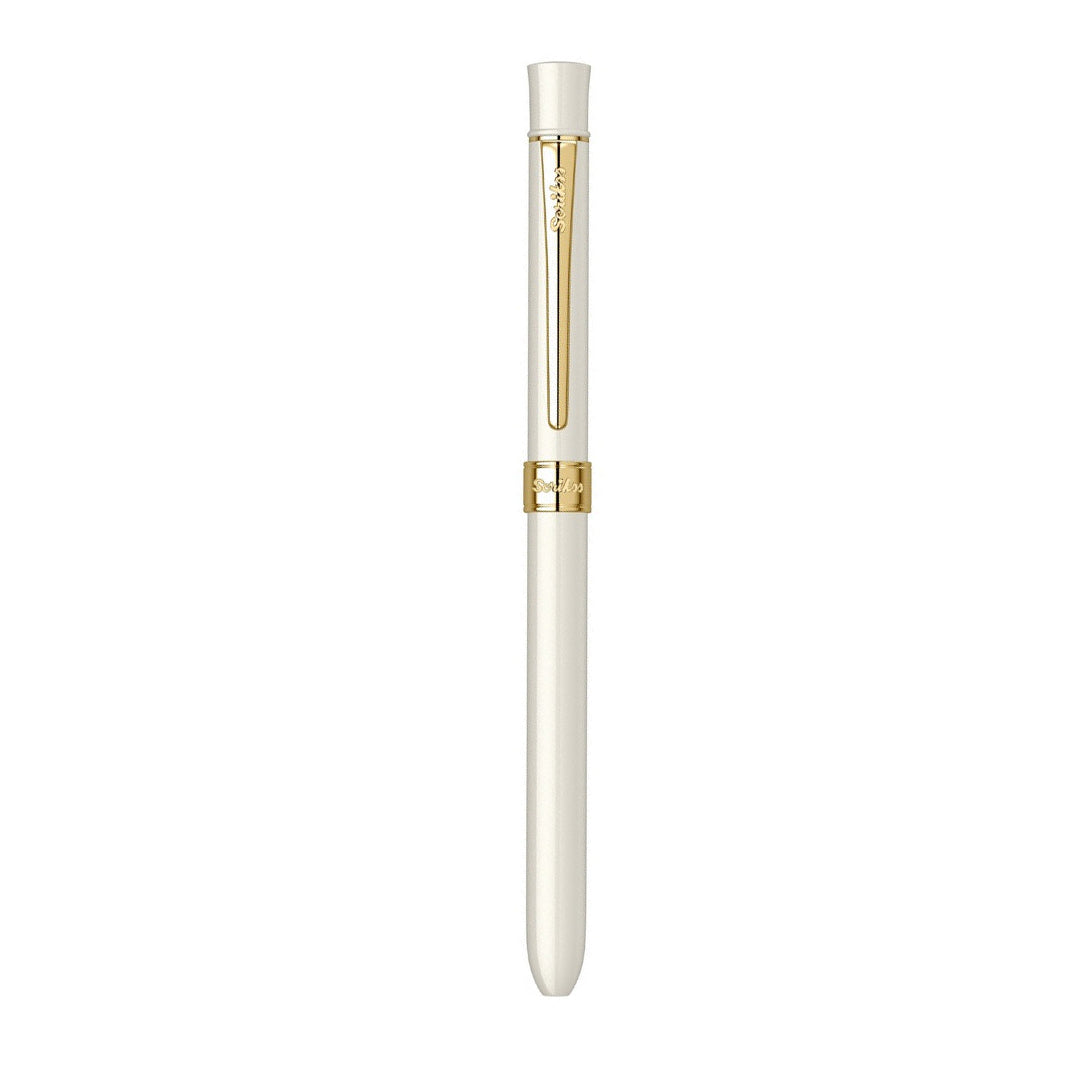 Scrikss | Trio 93 | Multi Function Pen | Ivory Gold-GT Scrikss