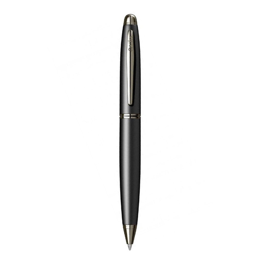 Scrikss | Knight | Matte Black | Ball Point Pen | Titanium Trims | Twist Mechanism Scrikss