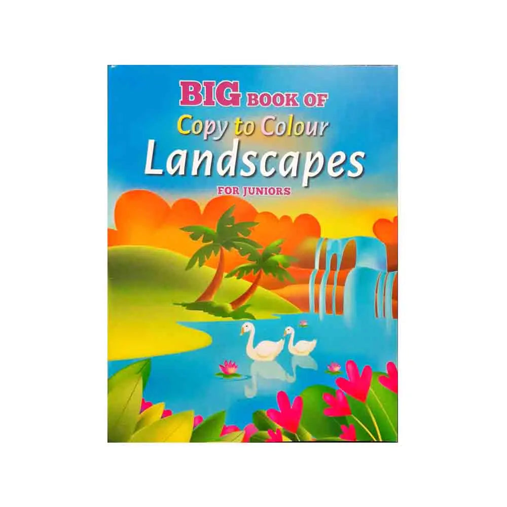 Shree Book Big Book of Copy to Colour - Landscapes Shree Book