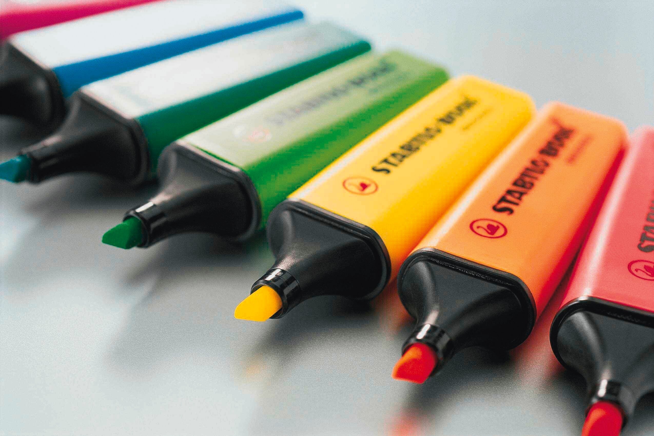Stabilo Boss Highlighter-Pack Of 2  Blister-Yellow/Pink Stabilo