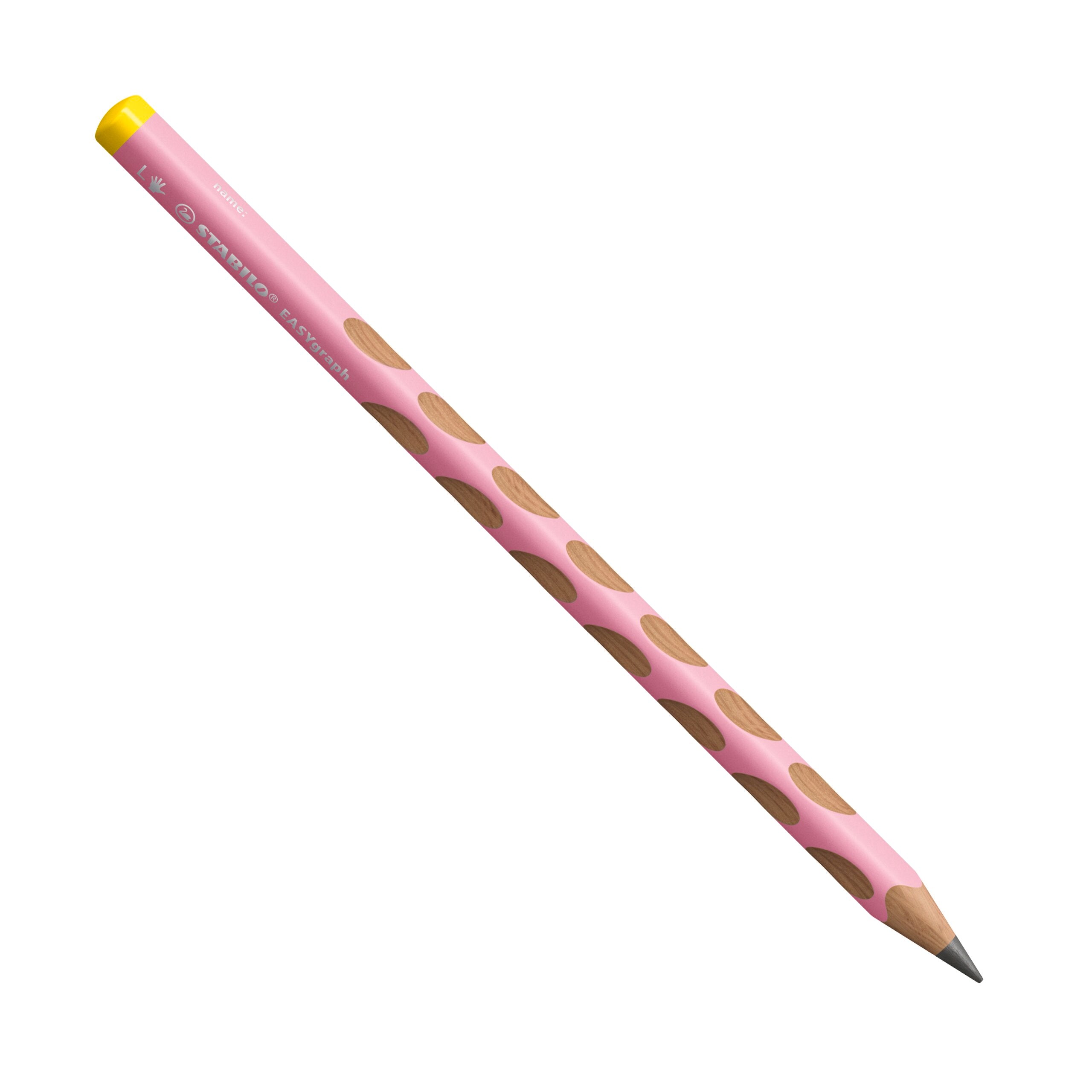 Stabilo Easygraph Pencil Pastel Hb Pink Right Handed - Pack Of 2 Stabilo