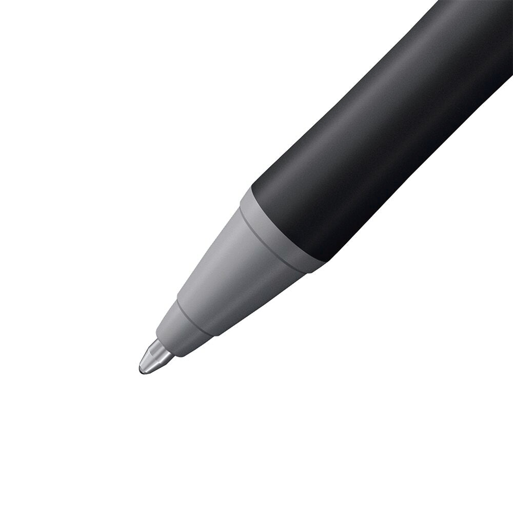 Stabilo Pointball Colorful - Dark Grey Ballpoint Pen - Pack Of 10 Stabilo