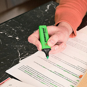 Stabilo Boss Highlighter Cardb-Pack Of 2  Blister-Yellow/Green Stabilo