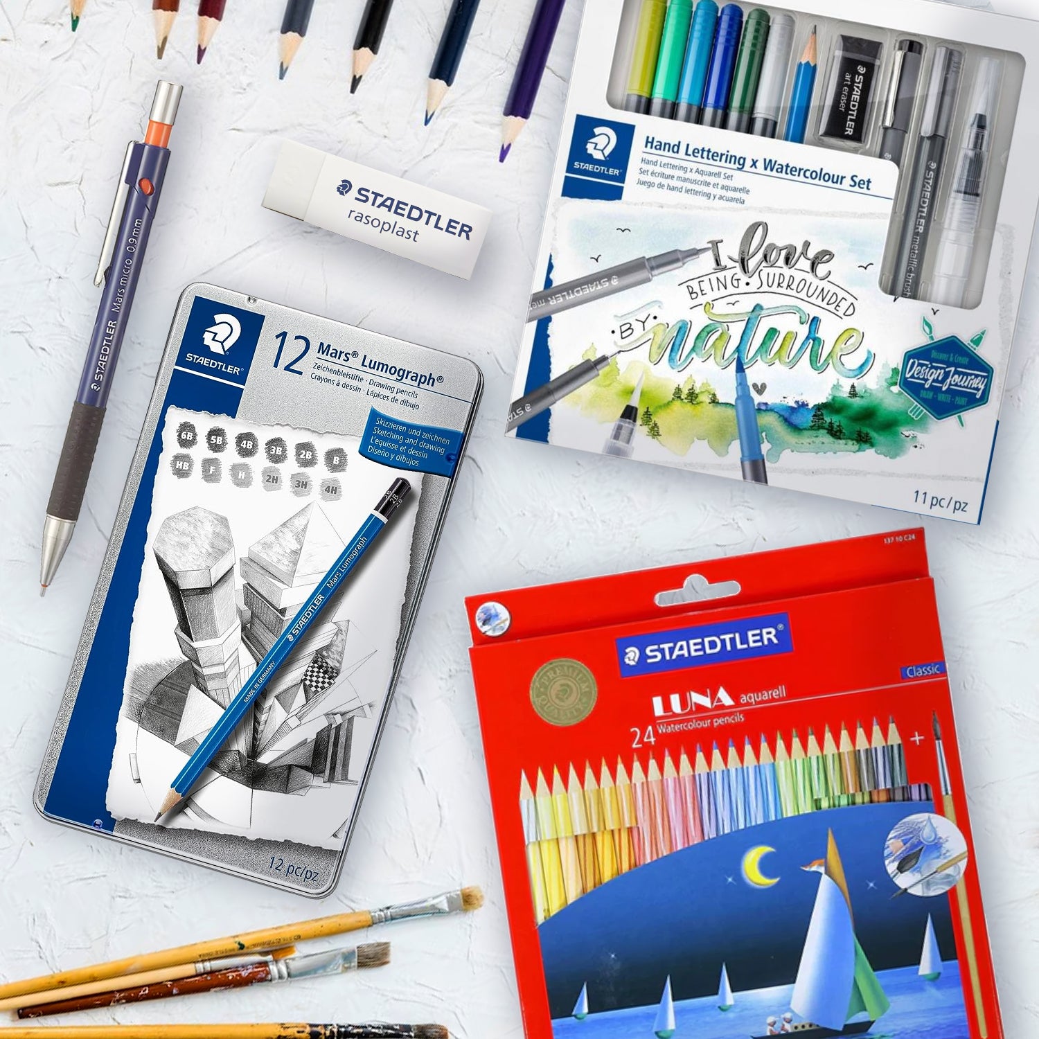 Staedker Staedtler: Staedtler Pen, Pencils, Markers & Sharpners - Canvazo
