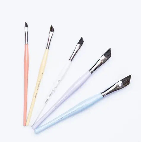 Stationerie Angular Brush Set Of 5 Candy Edition Stationerie