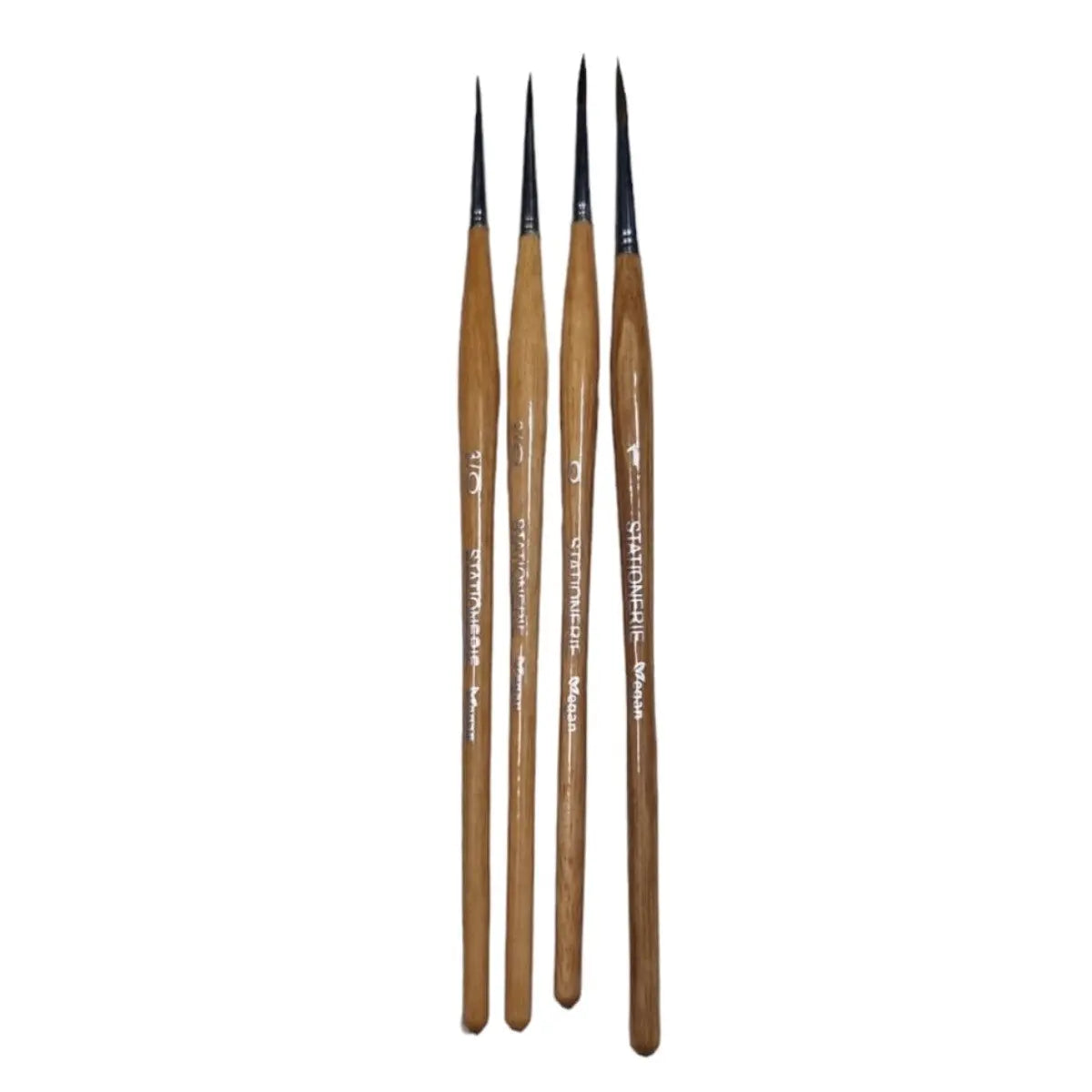 Stationerie Handcrafted Signature Synthetic Round Liner Set Of 4 (Short Liner) Stationerie