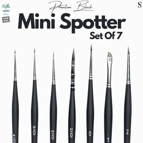 Stationerie Mini Spotter Set Of 7, 2nd Gen, Phantom Black Edition Stationerie