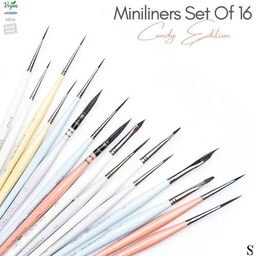 Stationerie Miniliners Set Of 16 Candy Edition Stationerie