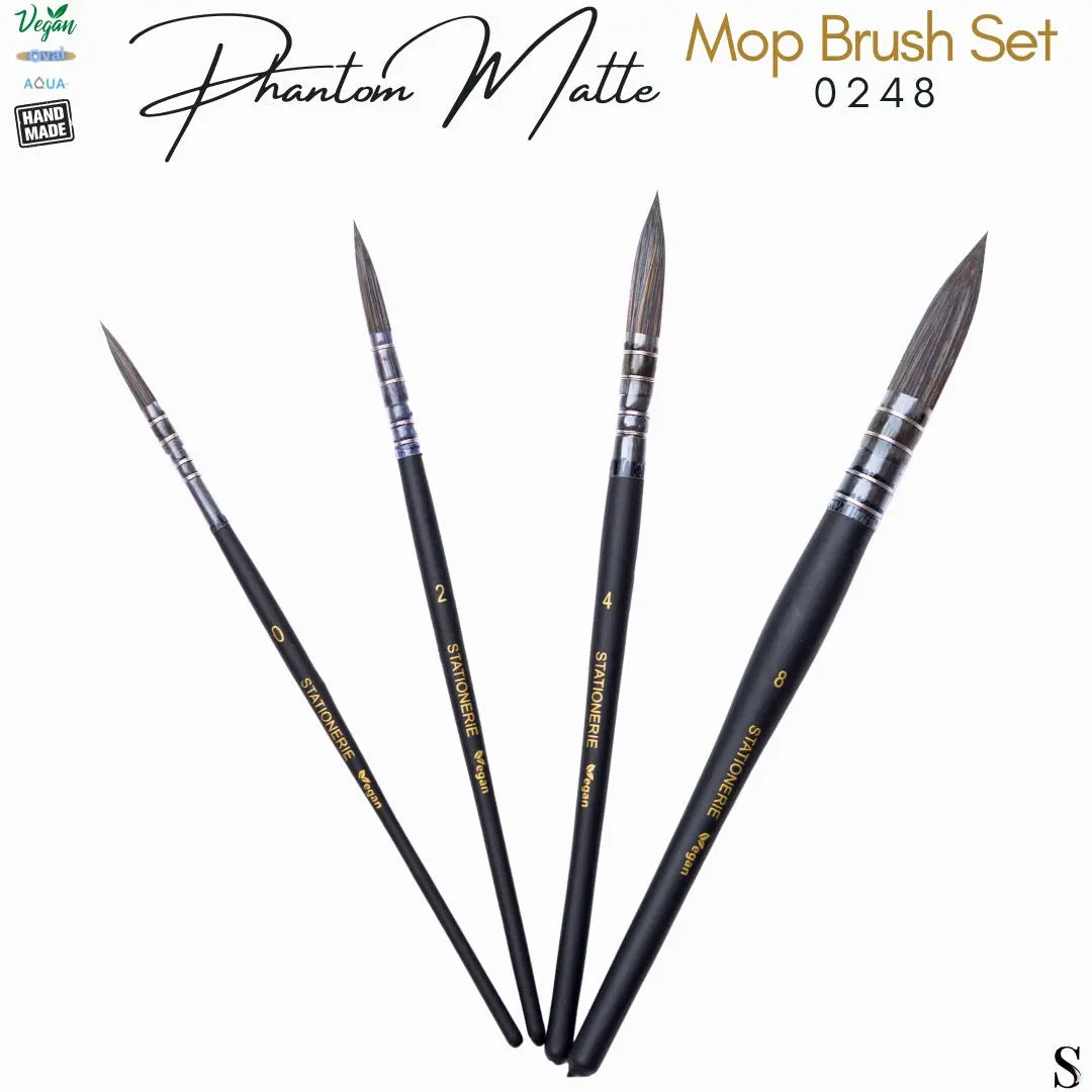 Stationerie Professional Mop Set Of 4 Vegan Matte Edition Stationerie